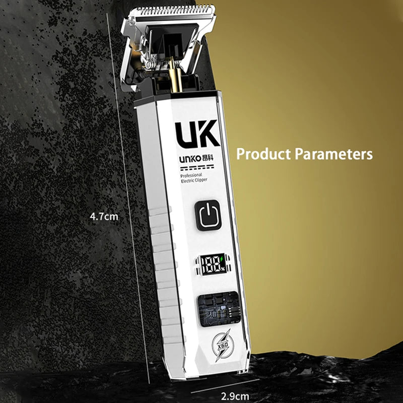 Automatic Hair Clipper Electric Shaver Rechargeable Trimming Machine For Beard Head Barber Cutting Grooming Kit Men Women Travel Peaceful Pleasures Health and Wellness