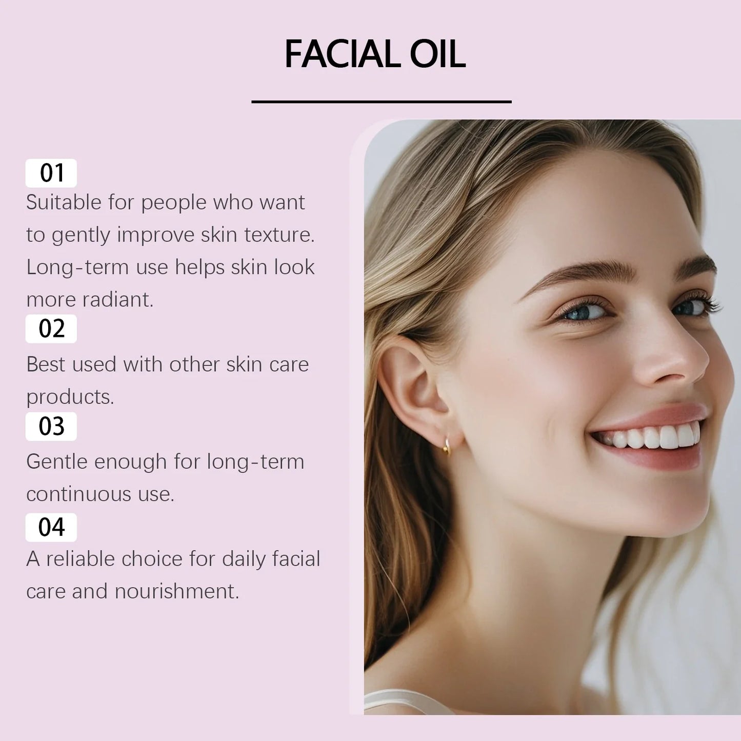 Viareline Lavender Facial Oil – Moisturizing & Radiance-Boosting
