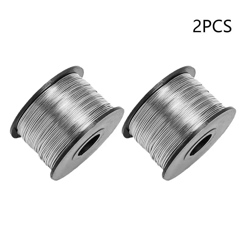 Steel Rebar Tie Wire, 1/2/3pcs Pack, 0.8mm Diameter, 110m Length for Automatic Tying Machines Peaceful Pleasures Health and Wellness A2