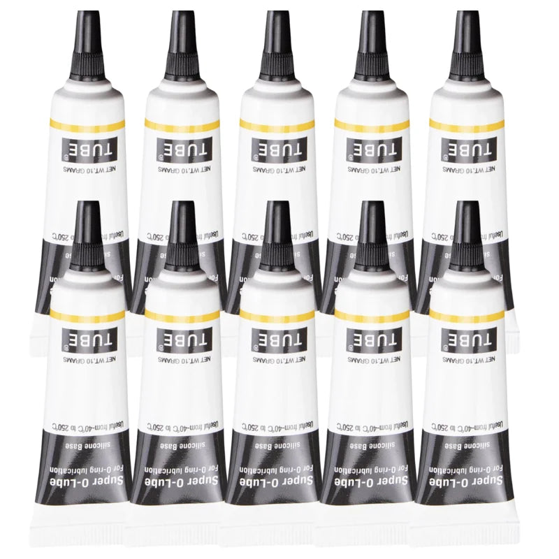 Silicone Lubricant Grease Waterproof Food Grade Lubricant Grease Heat-Resistant Maintenance Gel Machine Lubric ﻿10/20/50/100g Peaceful Pleasures Health and Wellness 10pcs
