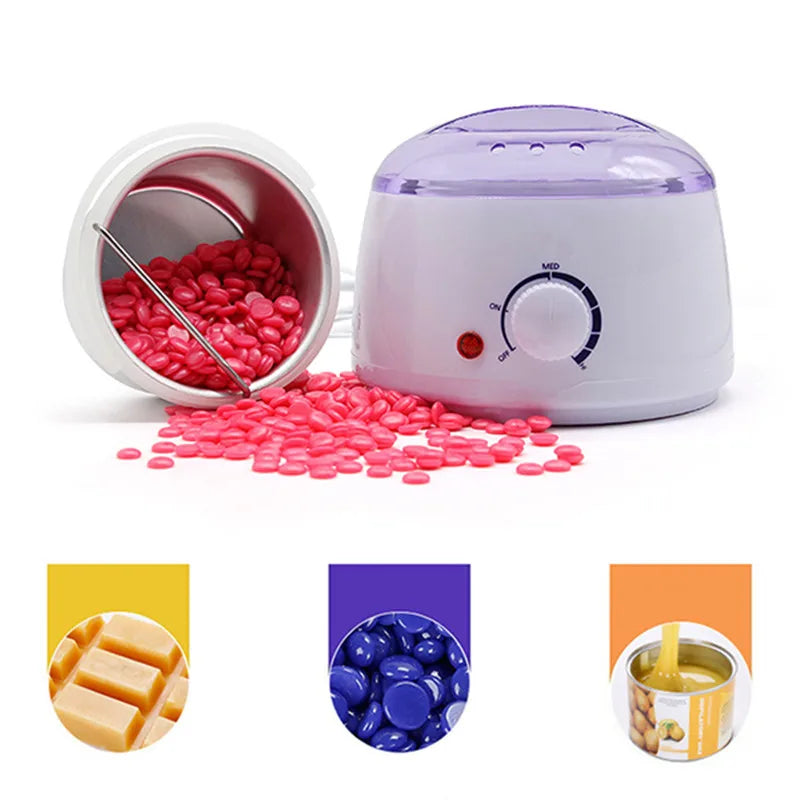 Wax Heater Multi-function Rapid Depilation Removal Machine Waxing Kit Paraffin Heater Wax Beans Bead Heating Machine Peaceful Pleasures Health and Wellness