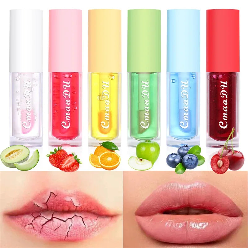 Strawberry Color-Changing Lip Oil Gloss | Moisturizing Jelly