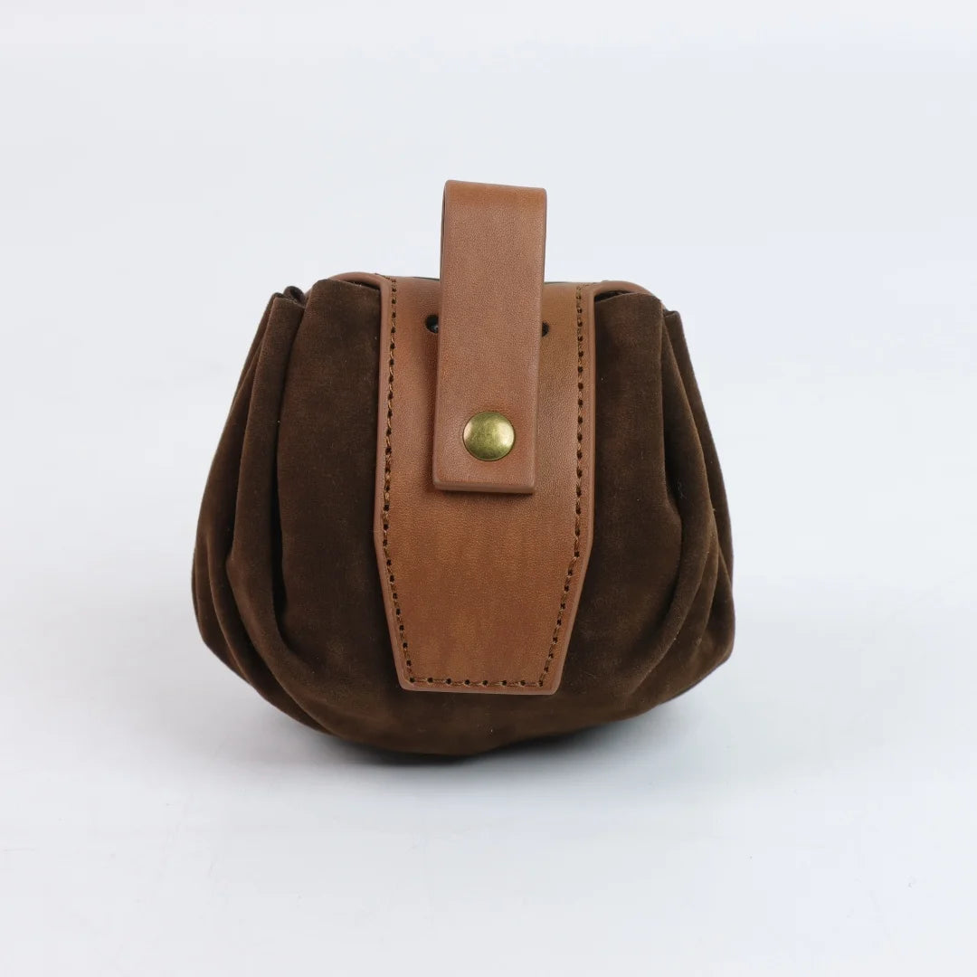 Medievalcosplayleather Belt Copper Coin Waist Bag Renaissance Dress