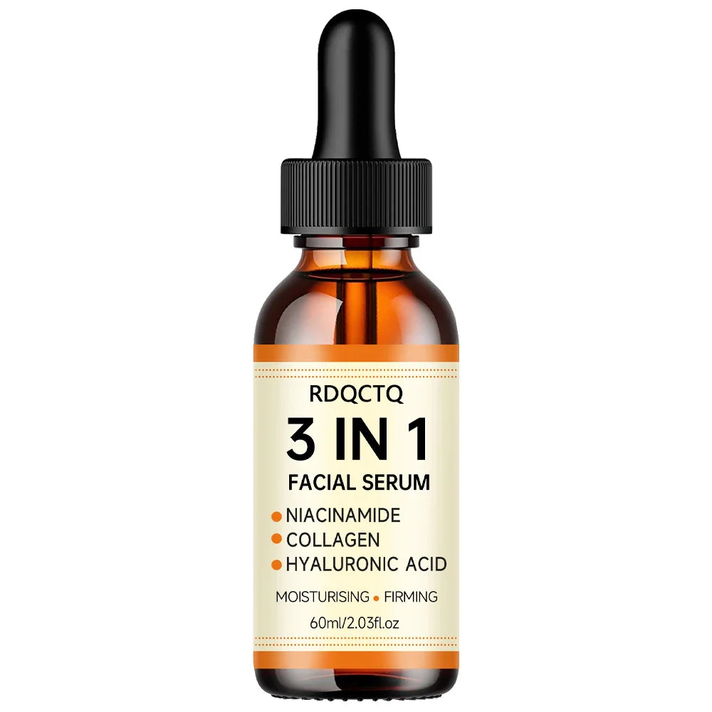 Niacinamide Collagen Hyaluronic Acid Serum – 3-in-1 Face Essence