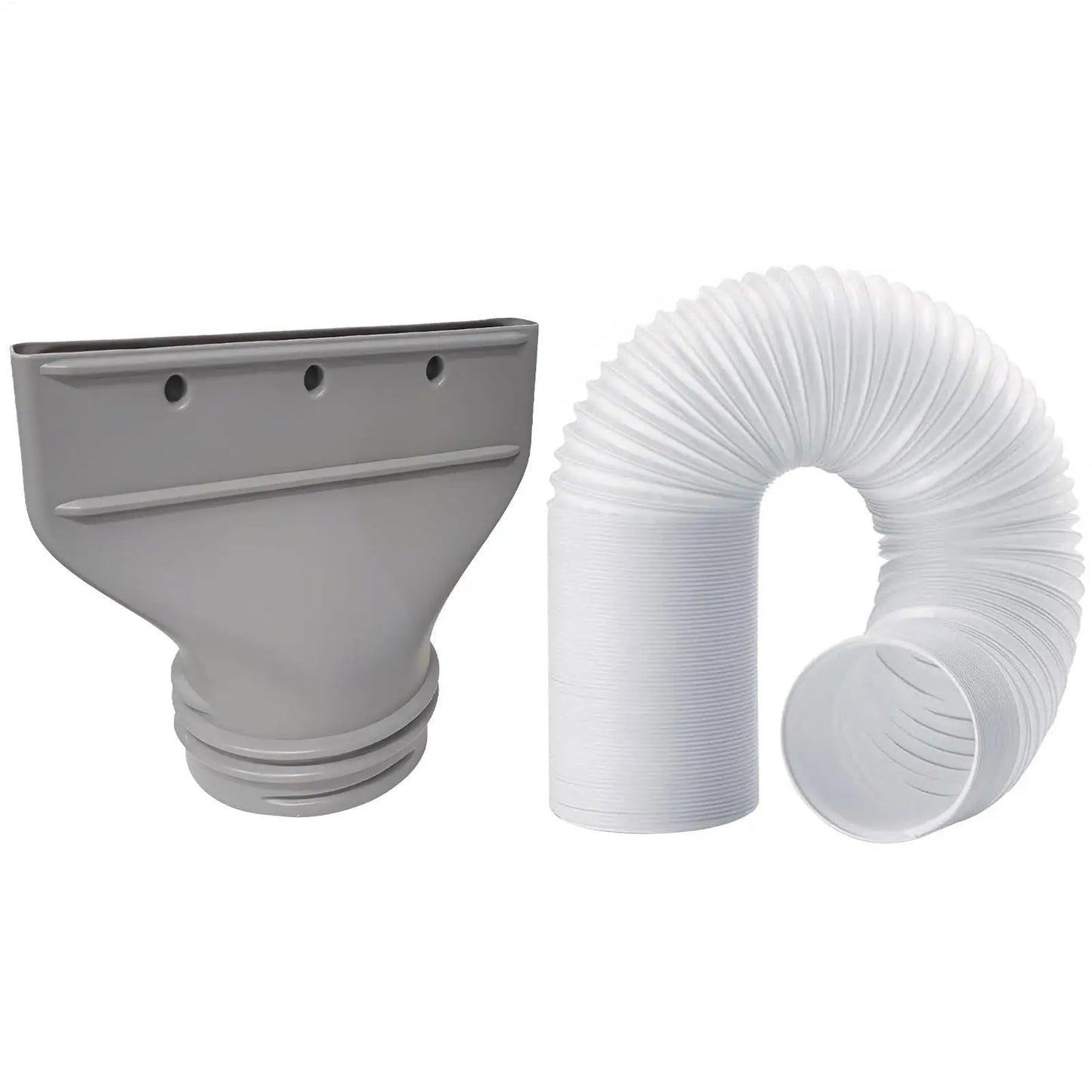 Portable AC Hose Connector & Exhaust Duct Vent Kit 130/150mm