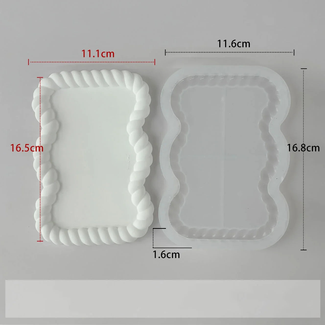 Bubble Tray Silicone Mold – Resin, Plaster & Coaster DIY Casting
