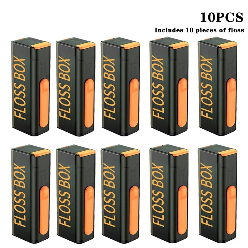 Portable Floss Dispenser Box – Auto Pop-Up | 20 Pcs Set