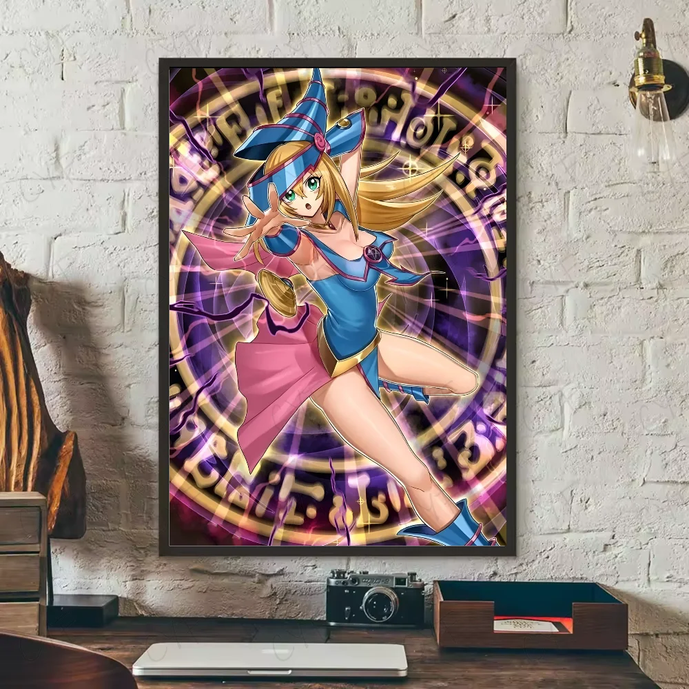 Yu-Gi-Oh! Classic Anime Poster HD Waterproof PVC Wall Art Anime Wall Poster Peaceful Pleasures Health and Wellness