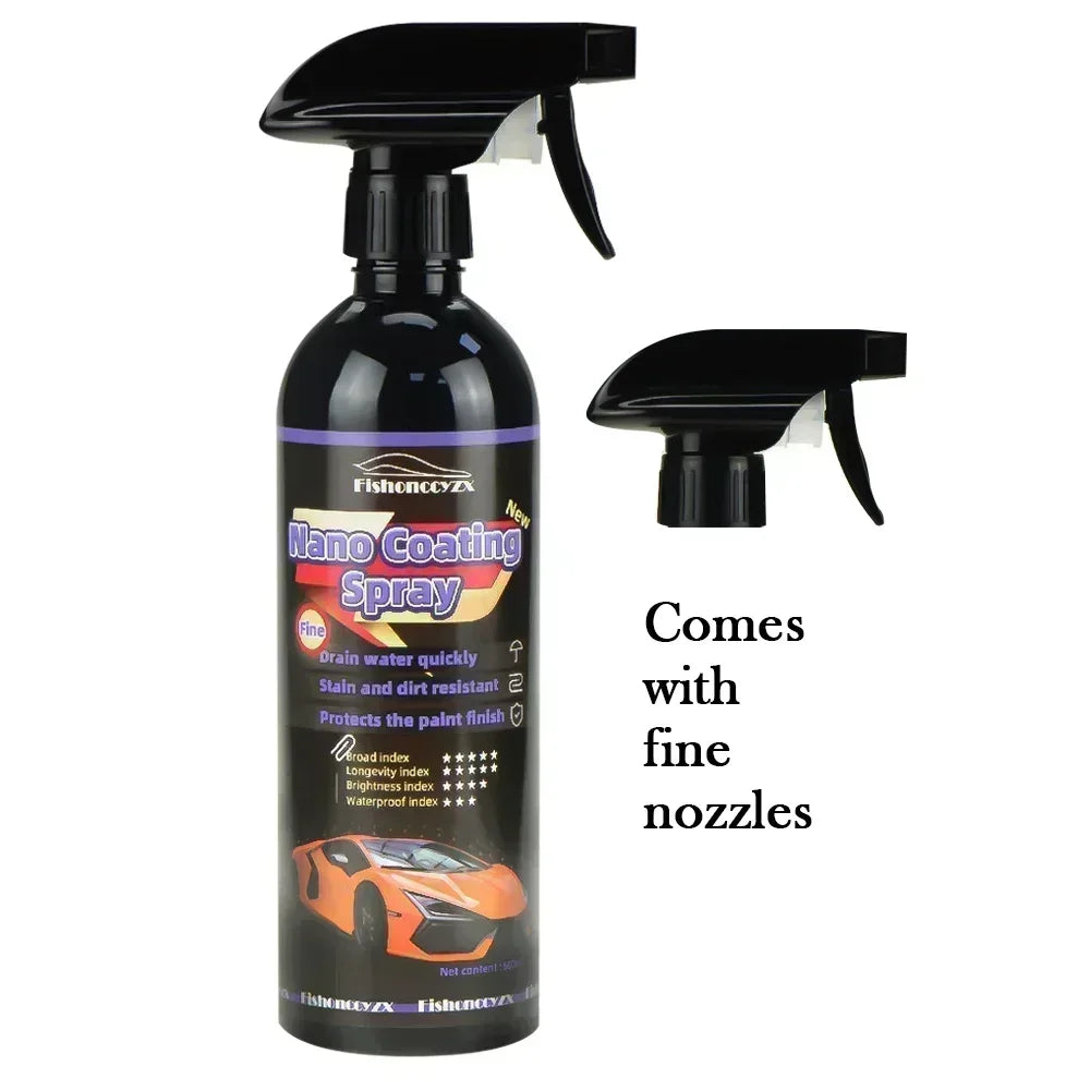 500ML 9H Hardness Car Detailing Ceramic Coating Car Products Ceramic Coating Nano Glass Plated Crystal Car Polish Peaceful Pleasures Health and Wellness
