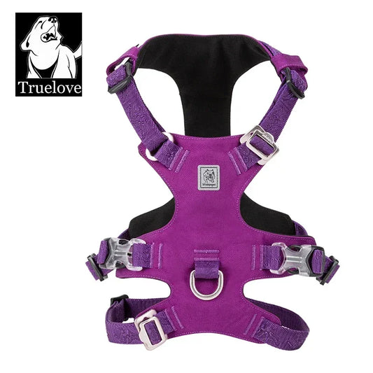 Truelove Lightweight Nylon Dog Harness – Waterproof Double-H YH1807 Peaceful Pleasures Health and Wellness