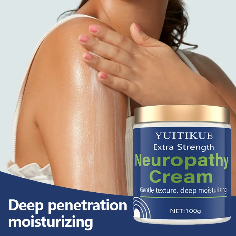 YUITIKUE Neuropathy Body Cream 100g | Deep Moisturizing Skincare Body Moisturizing Cream Peaceful Pleasures Health and Wellness