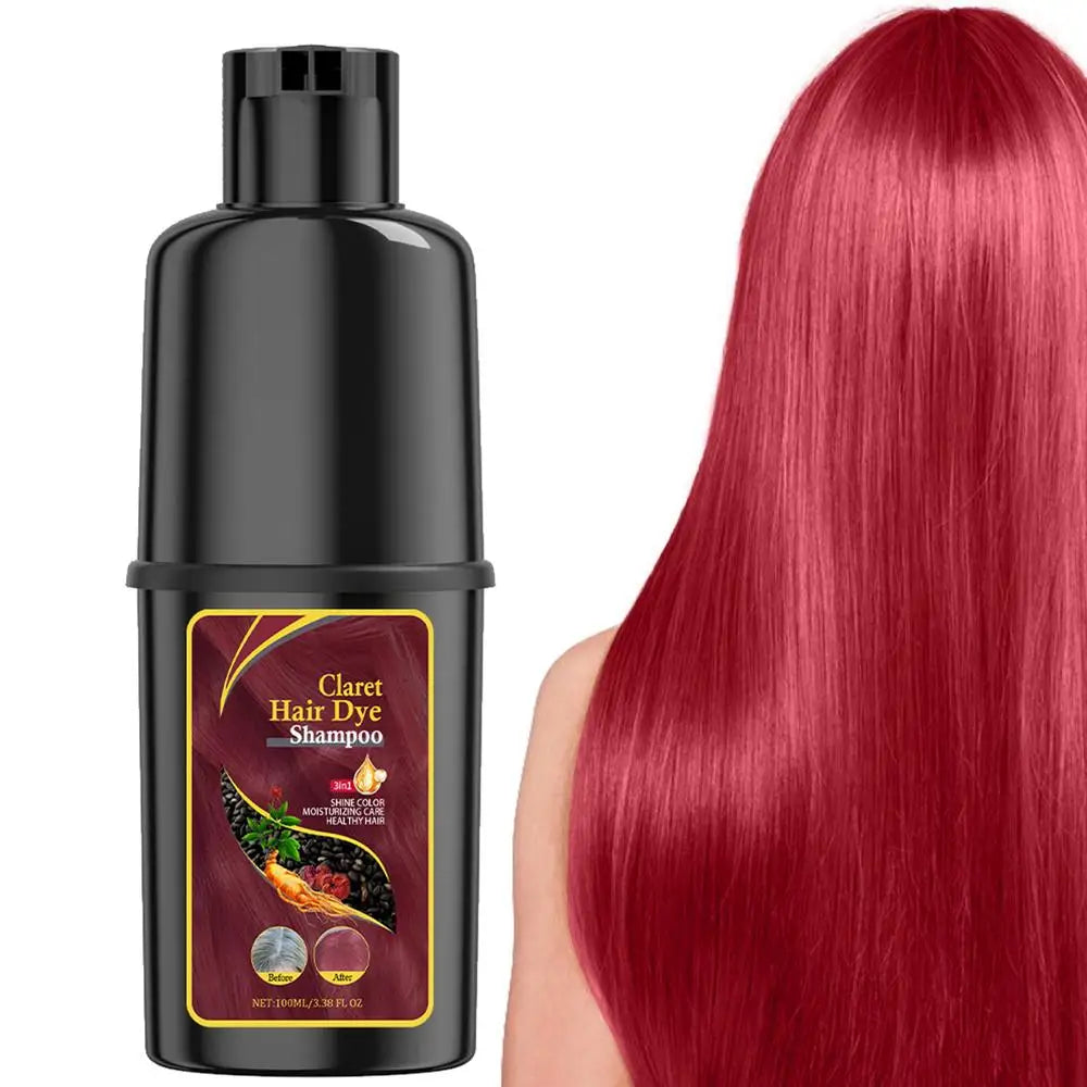 Natural Hair Dye Shampoo – Gray Coverage, All Hair Types