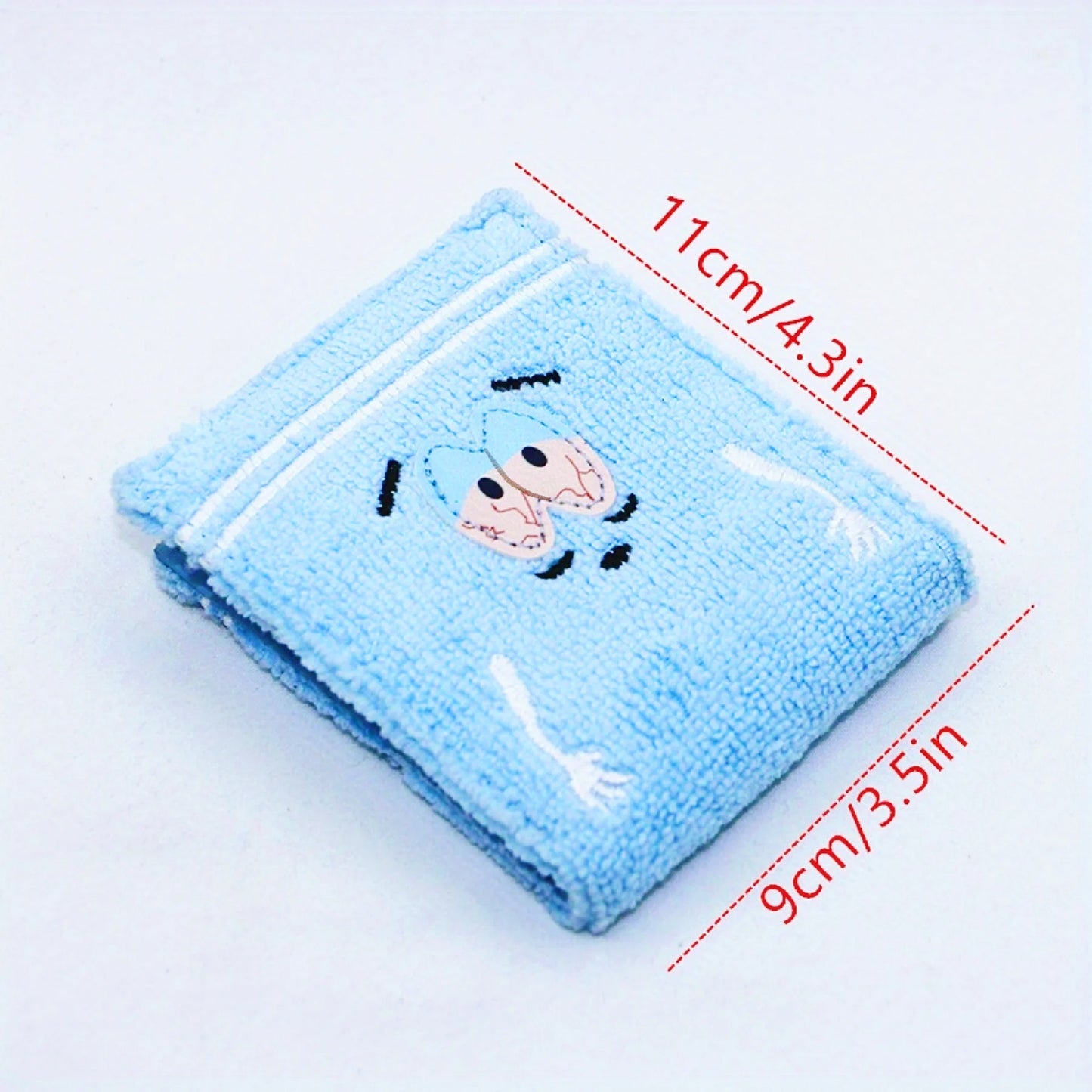 Anime Embroidered Fabric Wallet – Unisex ID & Card Holder Anime Fashion Wallet Peaceful Pleasures Health and Wellness