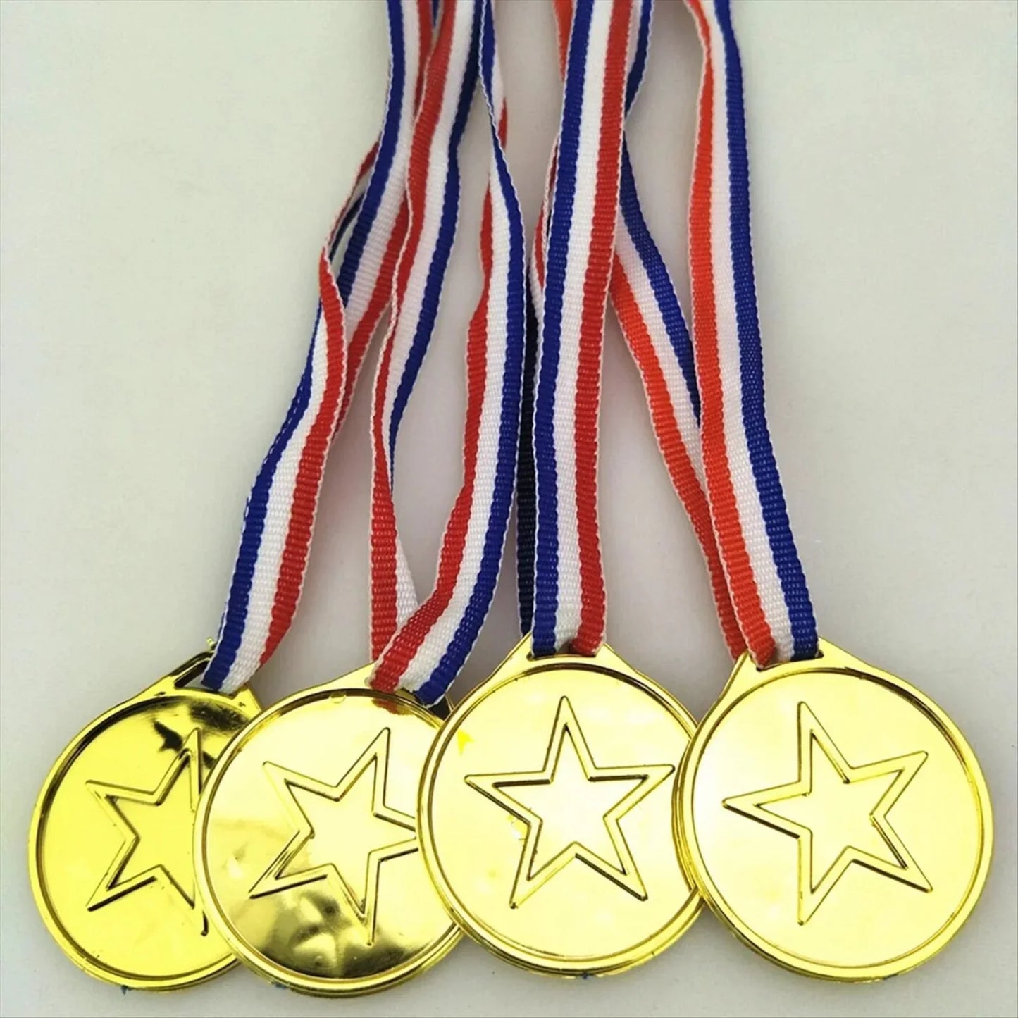 30-Pack Gold Winner Medals for Kids – Party Favors & Sports