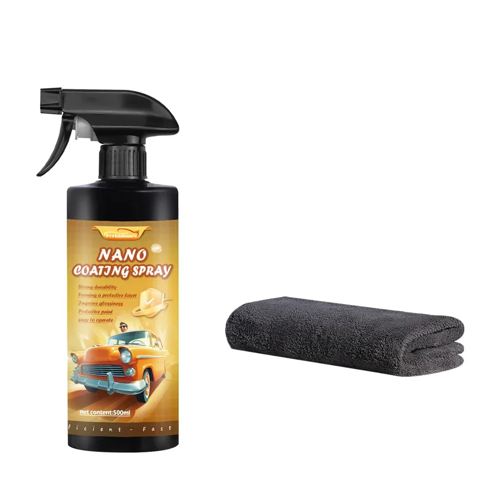 Car 500ML Hardness Car Detailing Ceramic Coating Products Ceramic Coating Nano Glass Plated Crystal Car Polish Peaceful Pleasures Health and Wellness 500ML