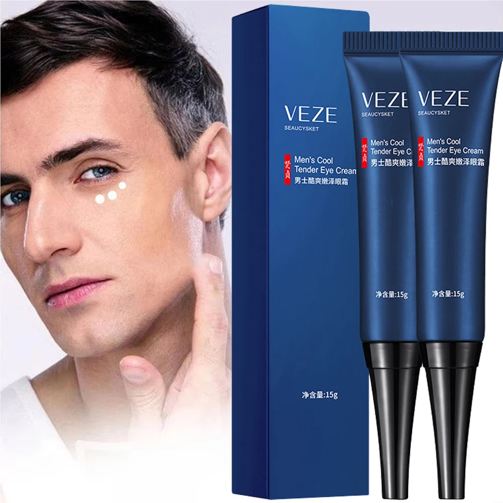 VENZEN Men's Eye Cream – Dark Circles, Bags & Firming 15g