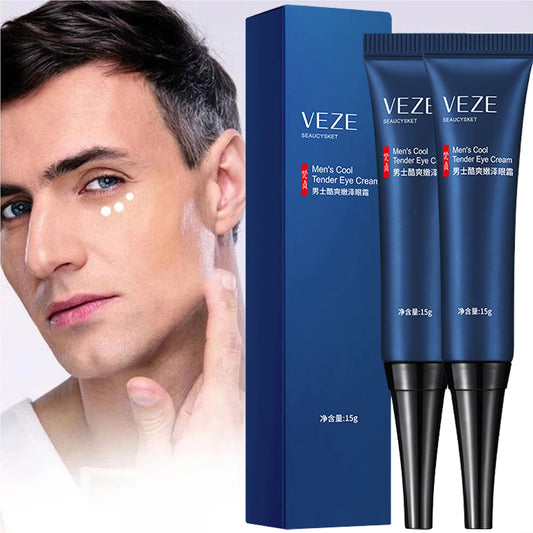 VENZEN Men's Eye Cream – Dark Circles, Bags & Firming 15g Men's Eye Cream Peaceful Pleasures Health and Wellness