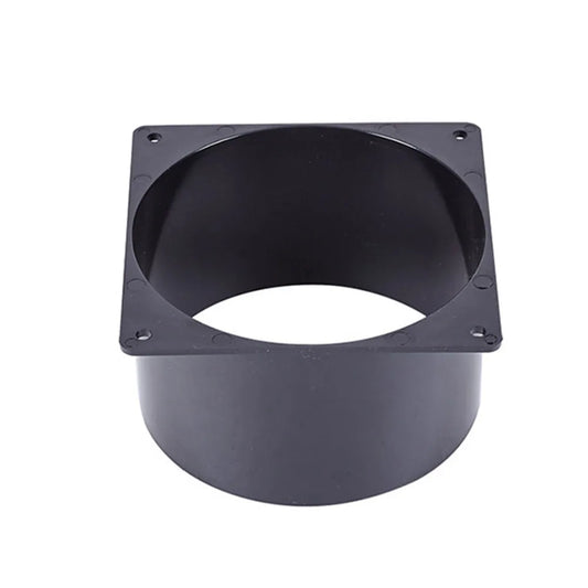 ABS Wall Flange Connector Ventilation Pipe Air Ducting Connection Peaceful Pleasures Health and Wellness