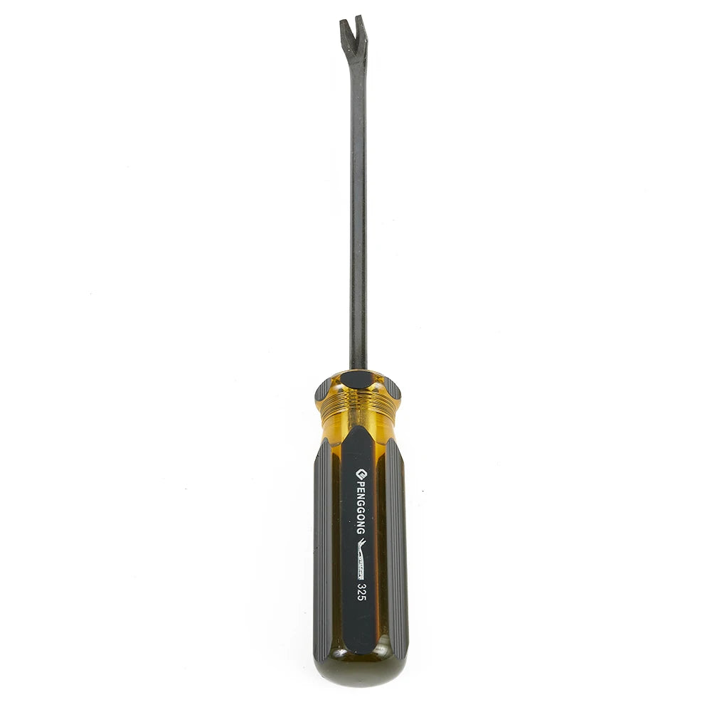 Pry Bar Staple Lifter Chrome Vanadium Steel Tack Nail Pin Remover