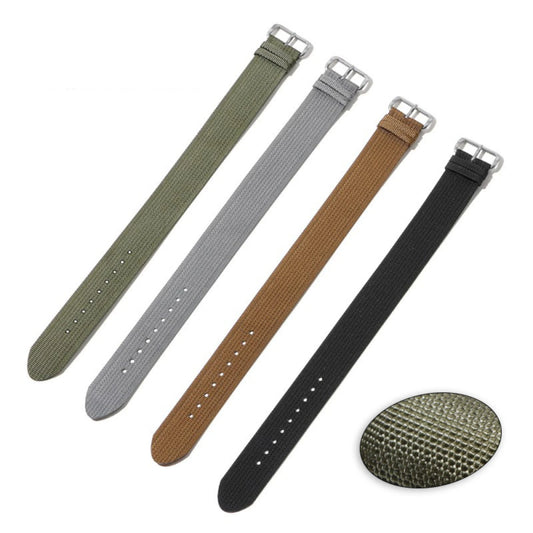 Nylon Military Sport Watch Strap – Braided Fabric Band Watch Replacement Band Peaceful Pleasures Health and Wellness