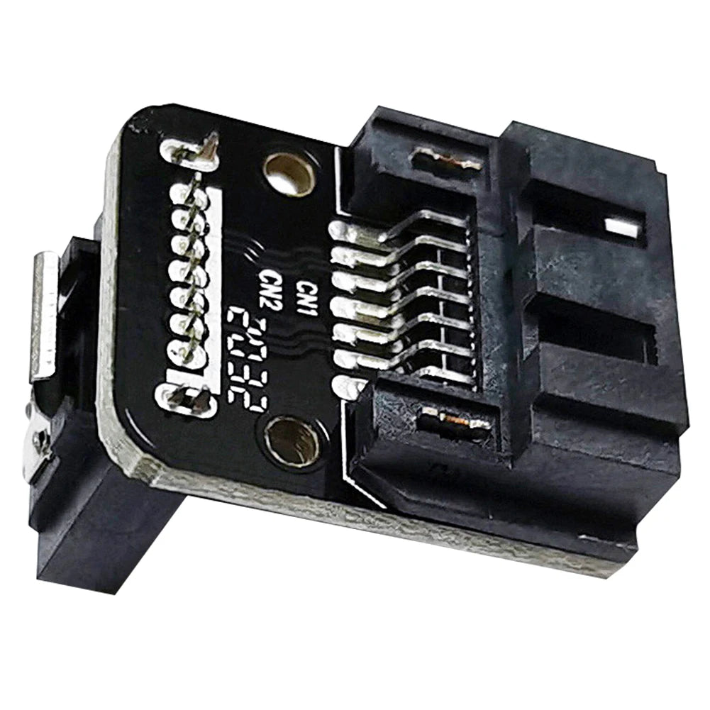 SATA 7Pin Female To Male Adapter 90 Degree Angle Elbow Adapter 6Gbps 90 Degree Angled Adapter Up /Down for Desktop Motherboard Peaceful Pleasures Health and Wellness Reverse Direction