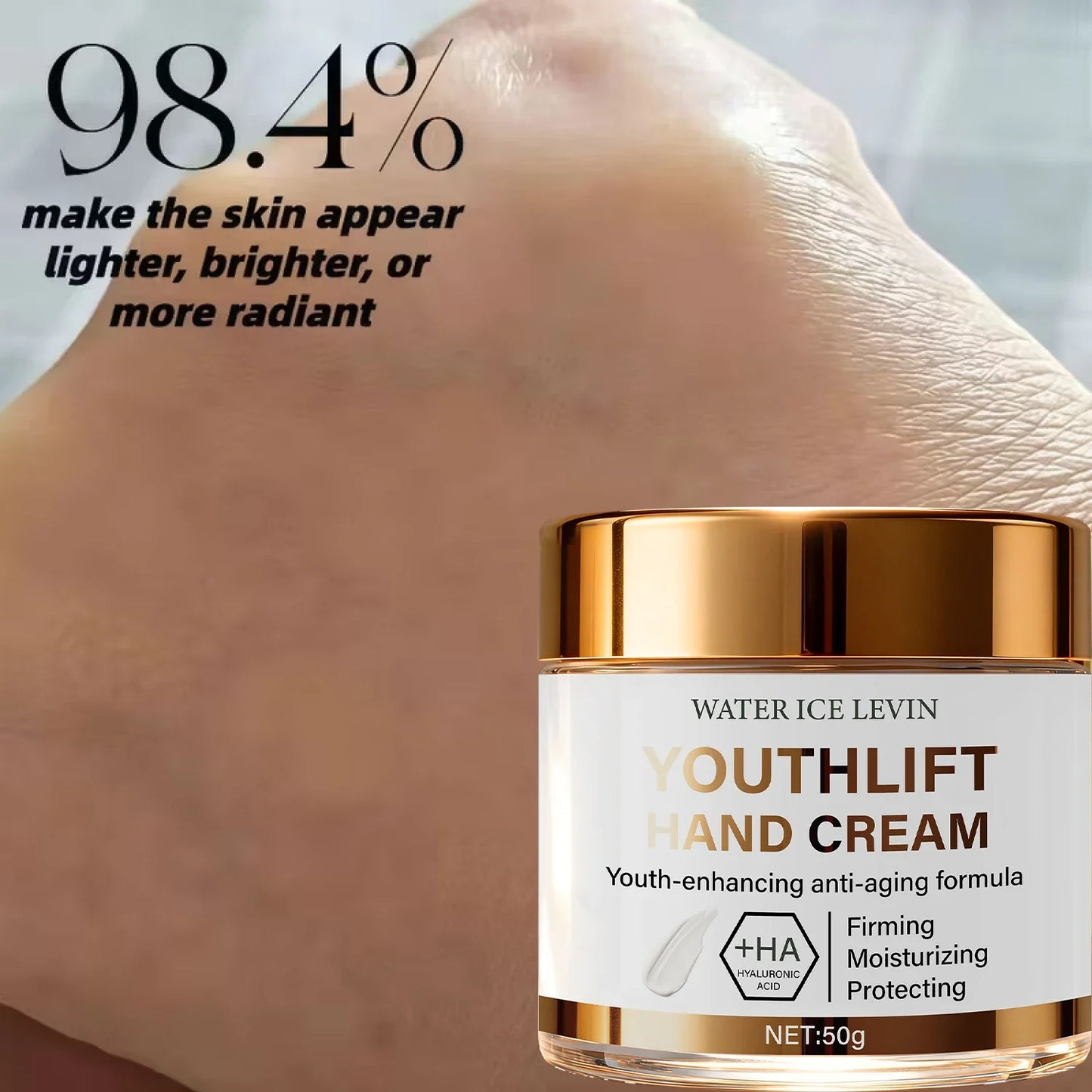 YouthLift Hand Cream with HA & Retinol – Firm & Moisturize
