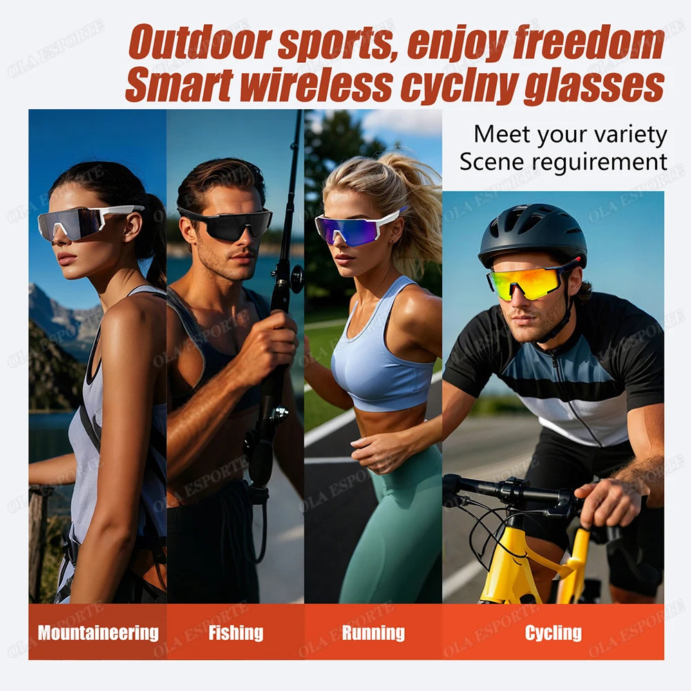 Smart Bluetooth Sunglasses | UV400, Calls & Audio | Ola Esporte