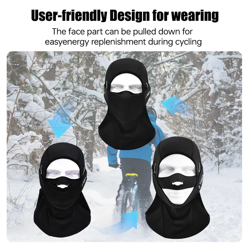 X-TIGER Winter Balaclava Full Face Mask – Windproof & Warm