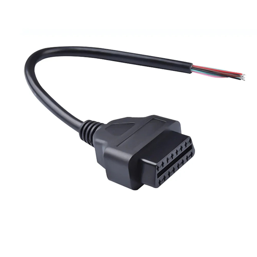 OBDII 16-Pin Male to Female Extension Cable Connector