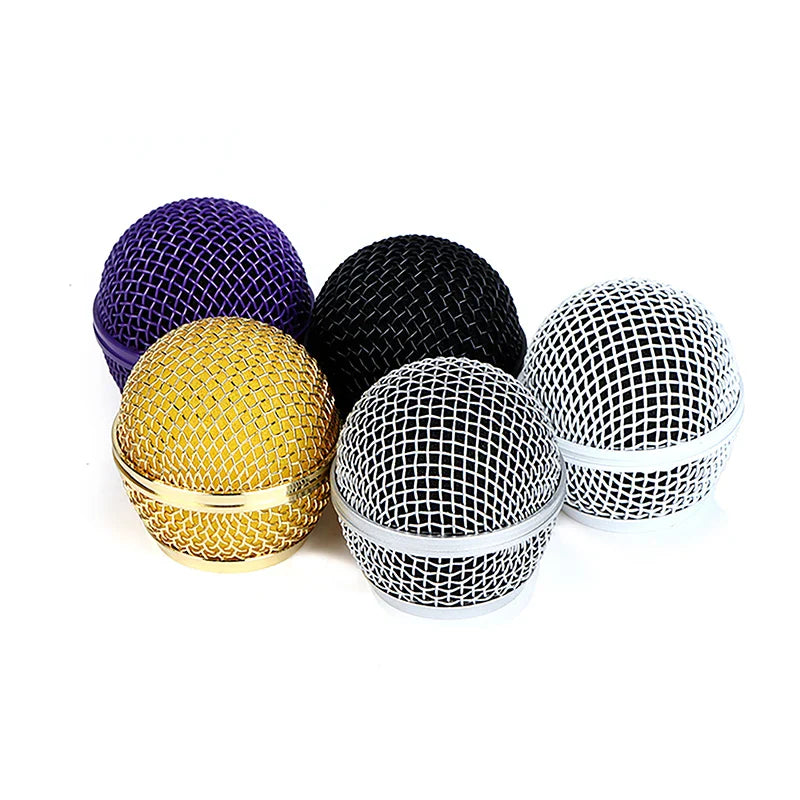 Metal Replacement Grille for Shure SM58 & Compatible Mics
