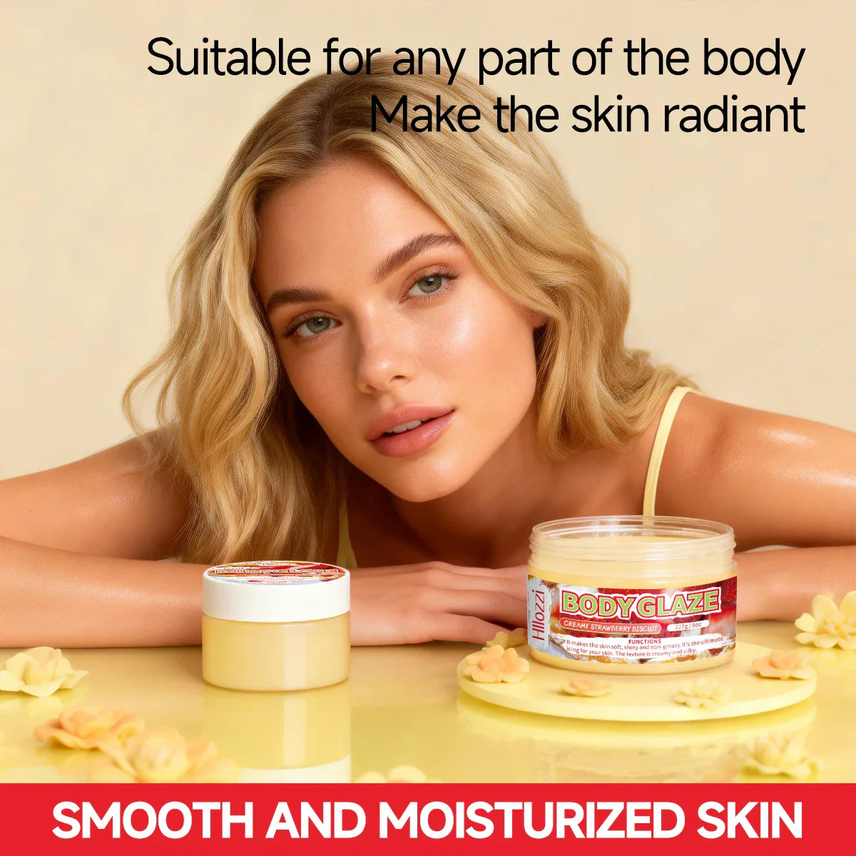 Body Glaze Moisturizing Cream – Brighten & Protect Skin 227g