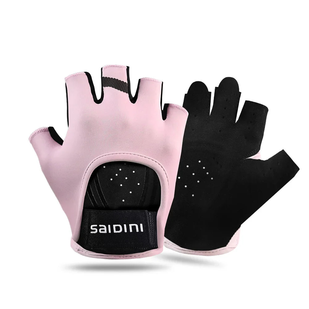 Half Finger Sports Gloves – Breathable Cycling & Gym Gloves