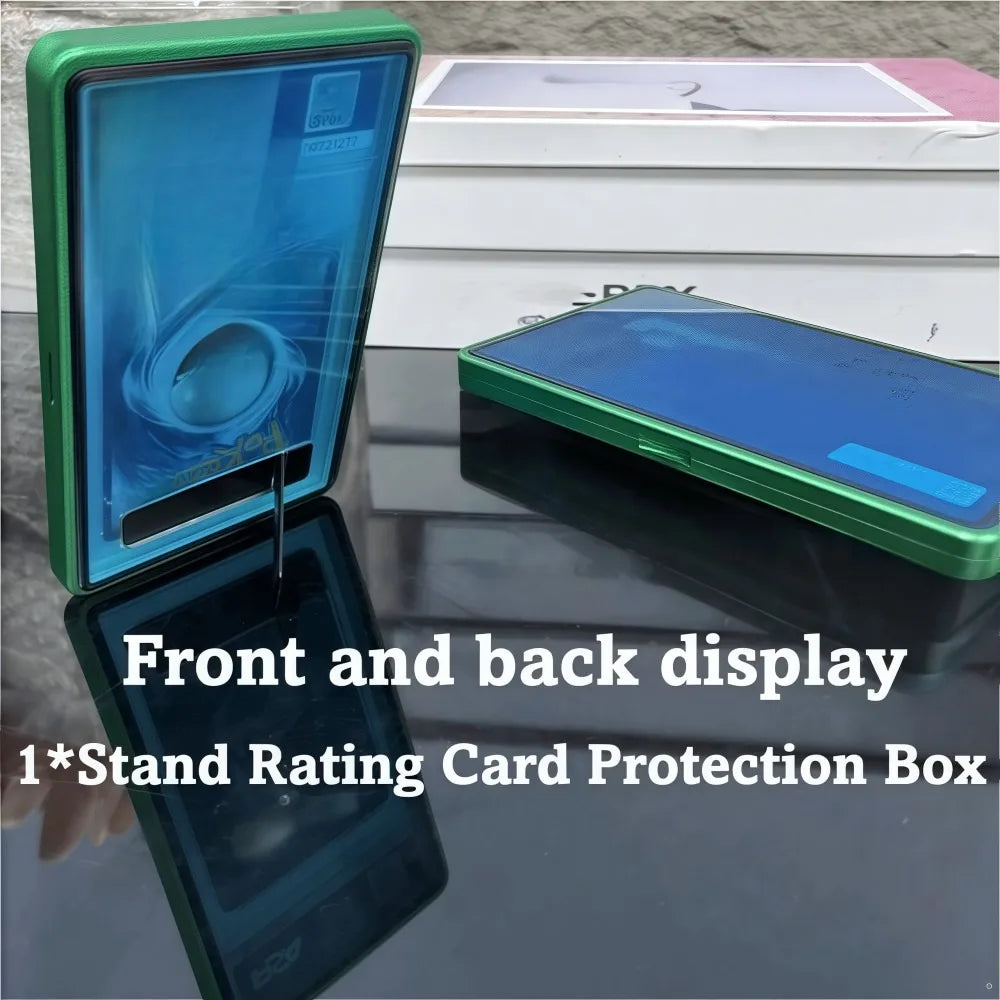 PSA/CGC Graded Card Case | Magnetic UV Glass Display Stand