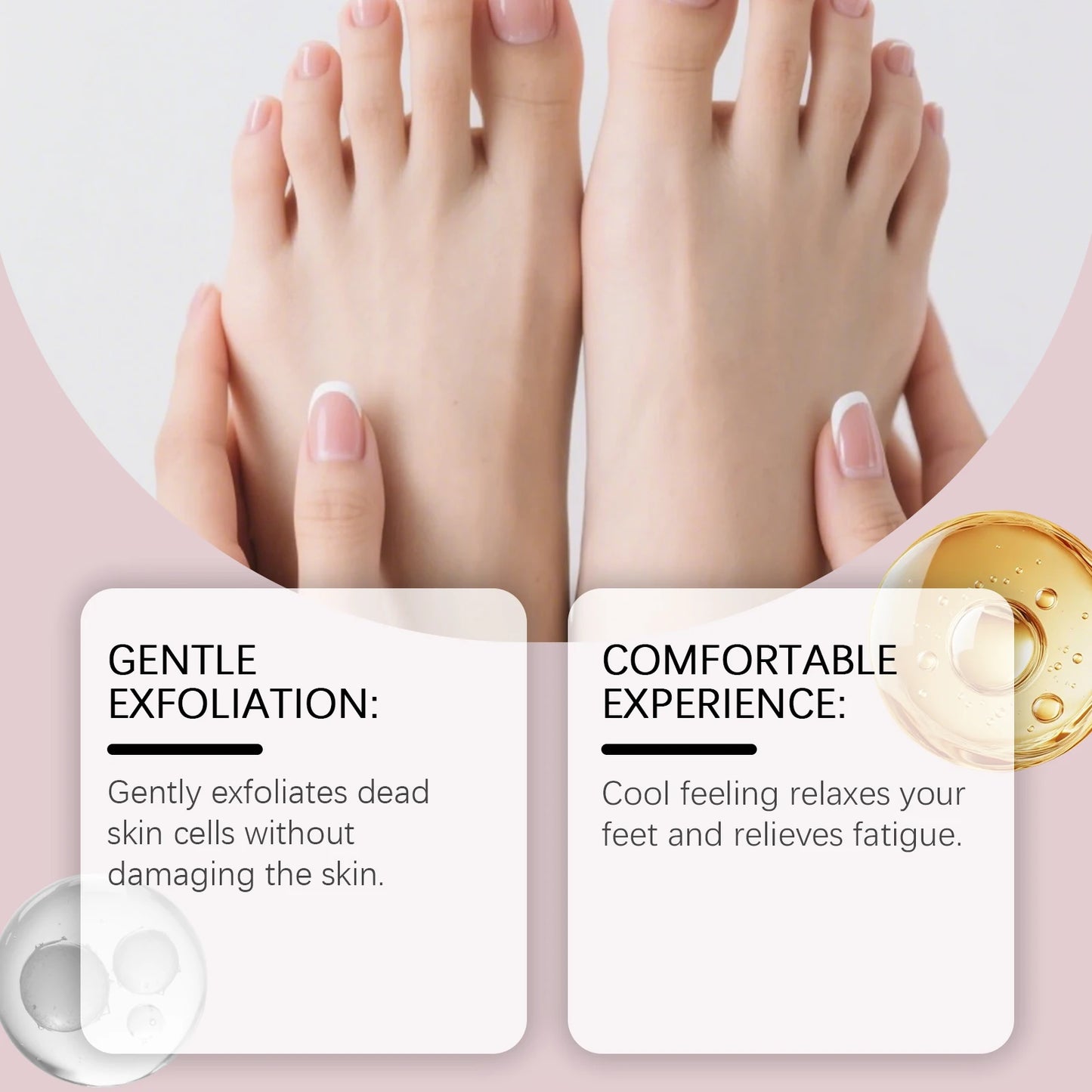 Shea Butter Foot Mask 6-Pack – Exfoliate & Hydrate Feet
