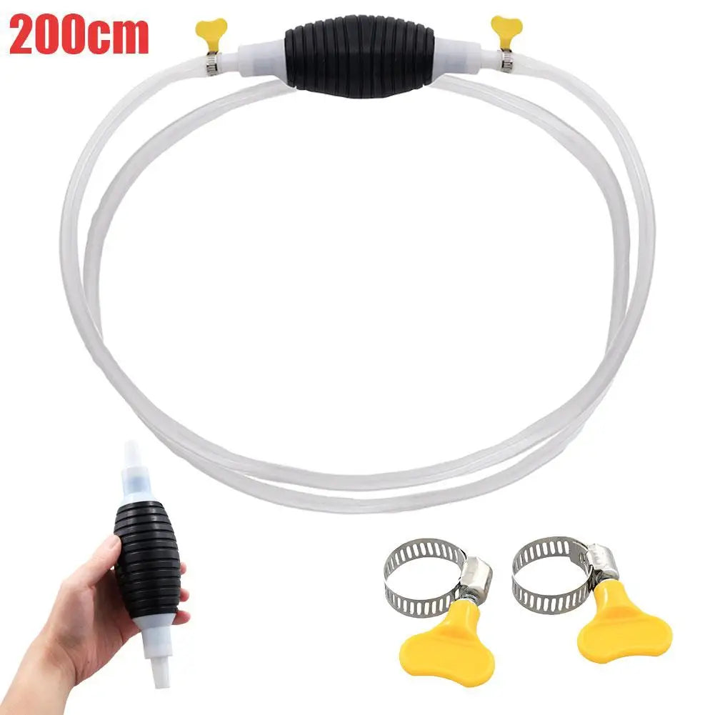 Manual Hand Fuel Transfer Pump Kit – 1/2/3m Hose | Oil & Liquid