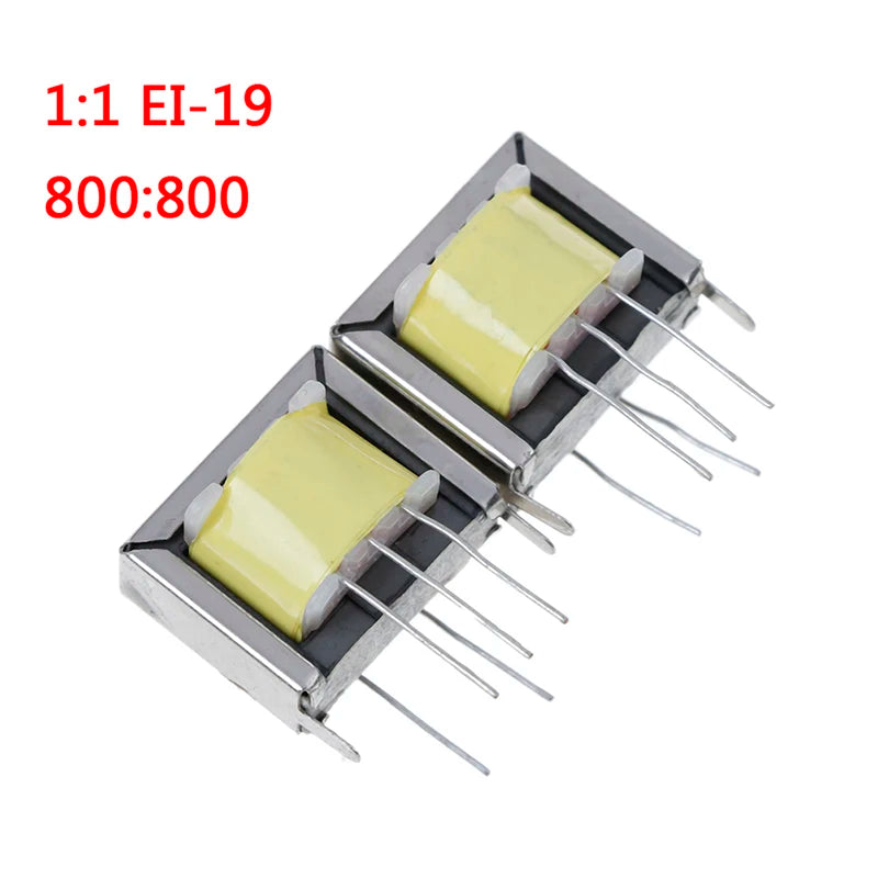 2Pcs New Audio Output Transformer 1:1 EI-19 EI19 800:800 High Quality Peaceful Pleasures Health and Wellness