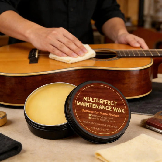 Guitar Polishing Wax – Beeswax & Carnauba Wood Instrument Care Guitar Care Wax Oasis Select