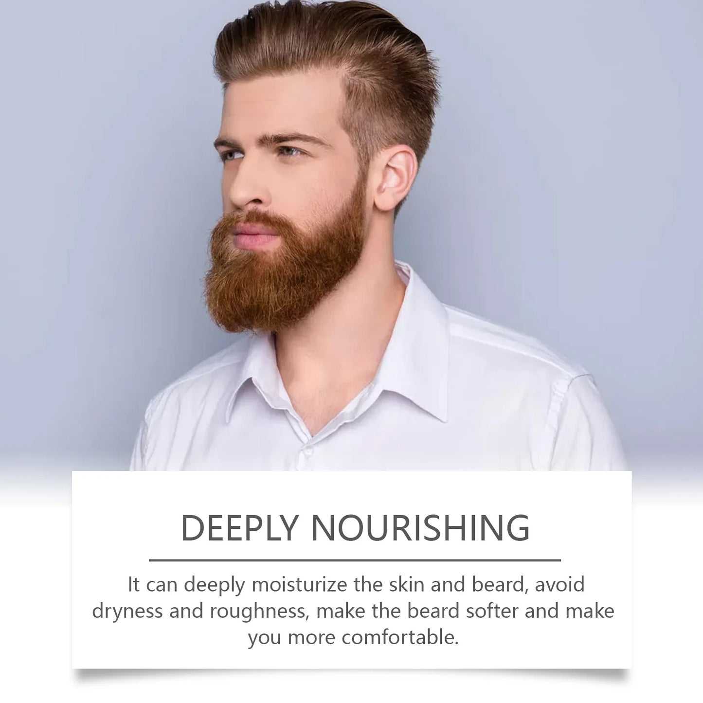 Beard Hair Conditioner for Men Nourishes, Moisturizes, Repairs Frizz, and Strengthens The Beard Peaceful Pleasures Health and Wellness