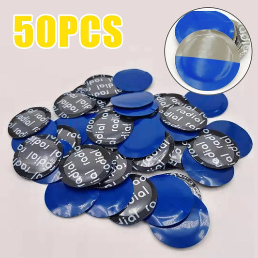 32mm Rubber Mushroom Tyre Patch Kit 50pcs – Puncture Repair Tire Repair Kit Peaceful Pleasures Health and Wellness