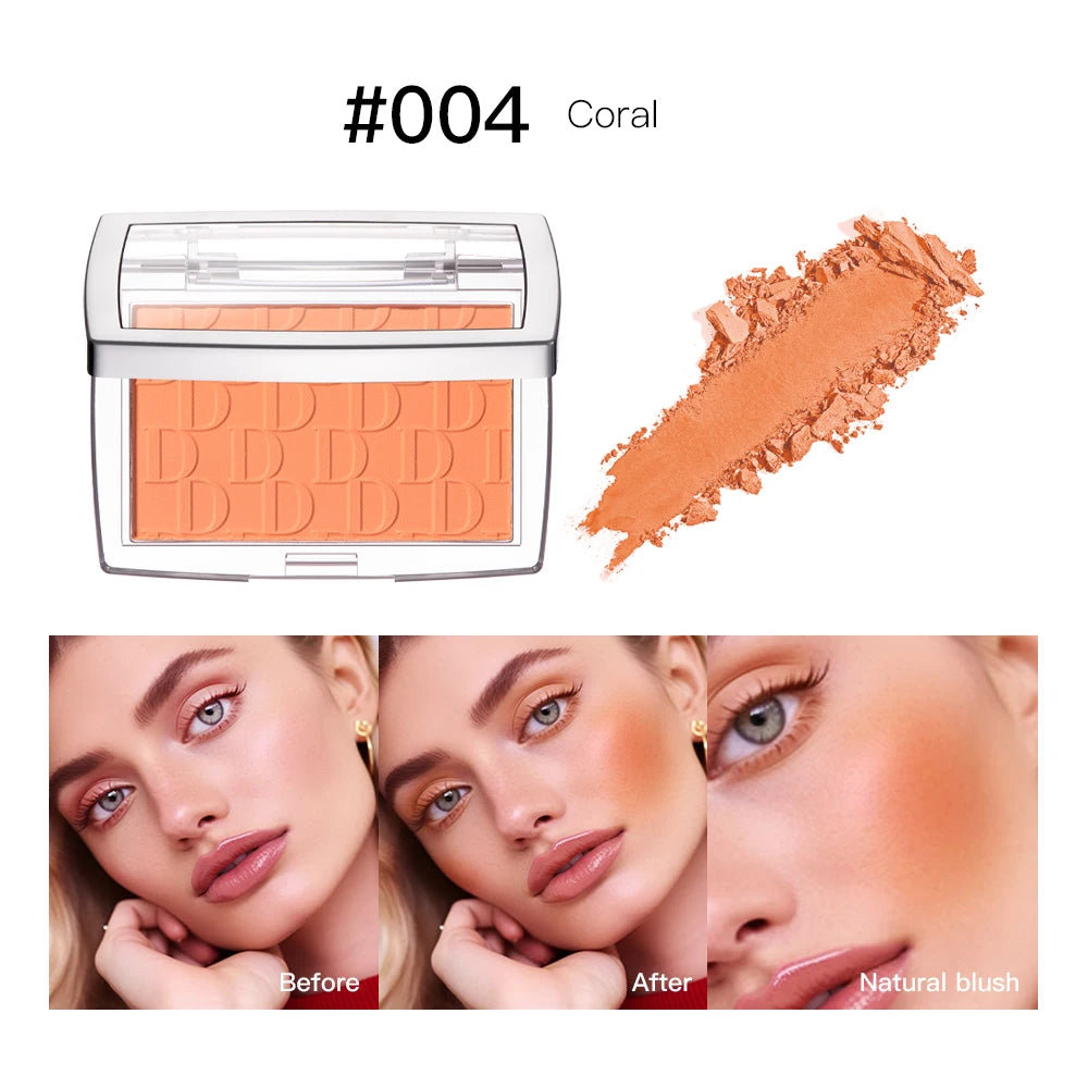 Blush Matte Natural Cheek Tint Brighten Face Waterproof Face Contouring Cosmetics Blush Powder Soft Female Makeup For Cheeks Peaceful Pleasures Health and Wellness 004