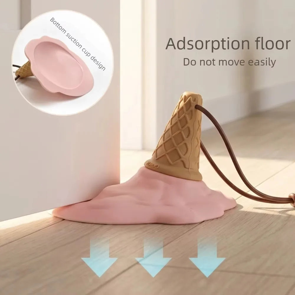 Silicone Door Stop Wedge | Anti-Collision Home & Office Stopper