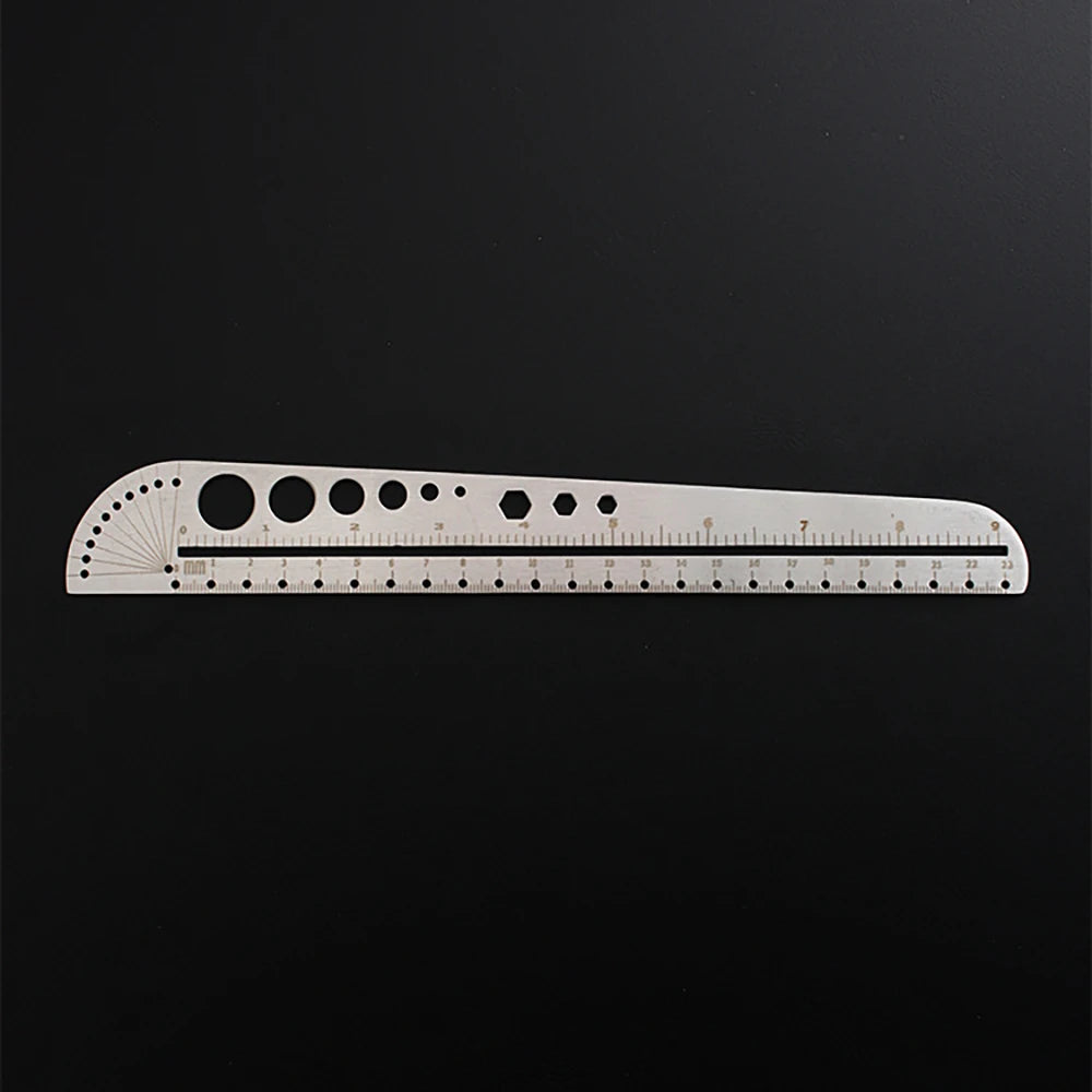 Multi Functional Scale Office Drawing Compass Protractor Hexagonal