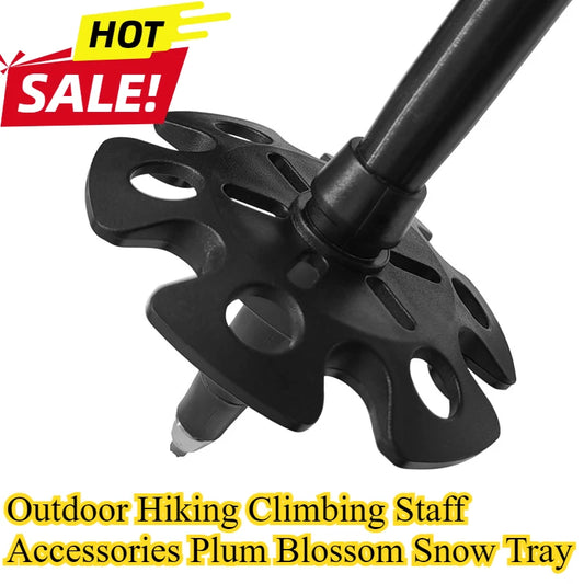 Hiking Pole Snow Basket Replacement | Rubber Trekking Tip Guard Trekking Pole Basket Peaceful Pleasures Health and Wellness