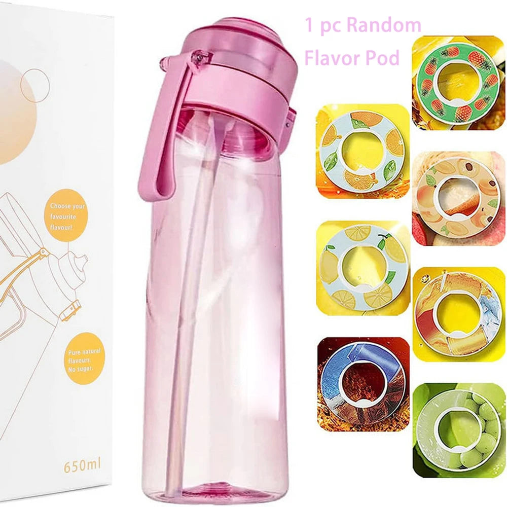 Air Water Bottle with Flavor Pods | BPA-Free Scent Infuser
