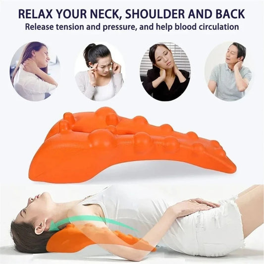 1pc Cervical Traction Device Neck Massager Cervical vertebra Shoulder Stretcher Trigger Point Massager Neck Acupressure Device Peaceful Pleasures Health and Wellness