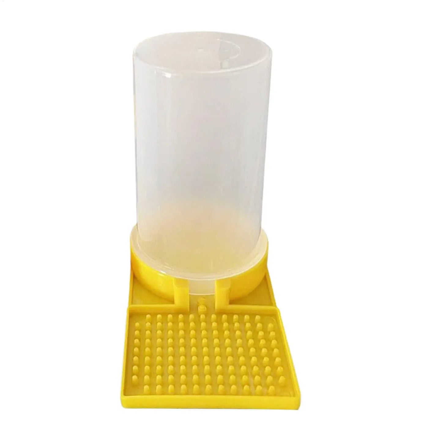 Leakproof Clear Poultry Feeder & Waterer for Quail & Chicks