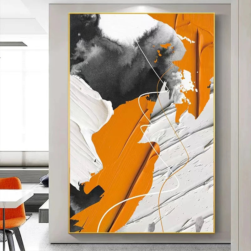 Handmade Textured Wall Art, Beige, Brown, Abstract Oil Painting on Canvas, Neutral, Large Wall Decor, Home Decoration Peaceful Pleasures Health and Wellness O Custom