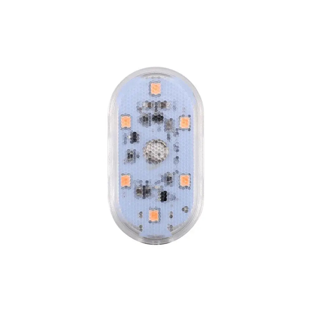 Mini Magnetic LED Car Touch Light – USB Rechargeable Interior Lamp
