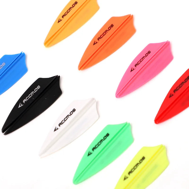 36 50 ACCMOS Arrow Feather AIR Plastic Vanes Arrows DIY Archery