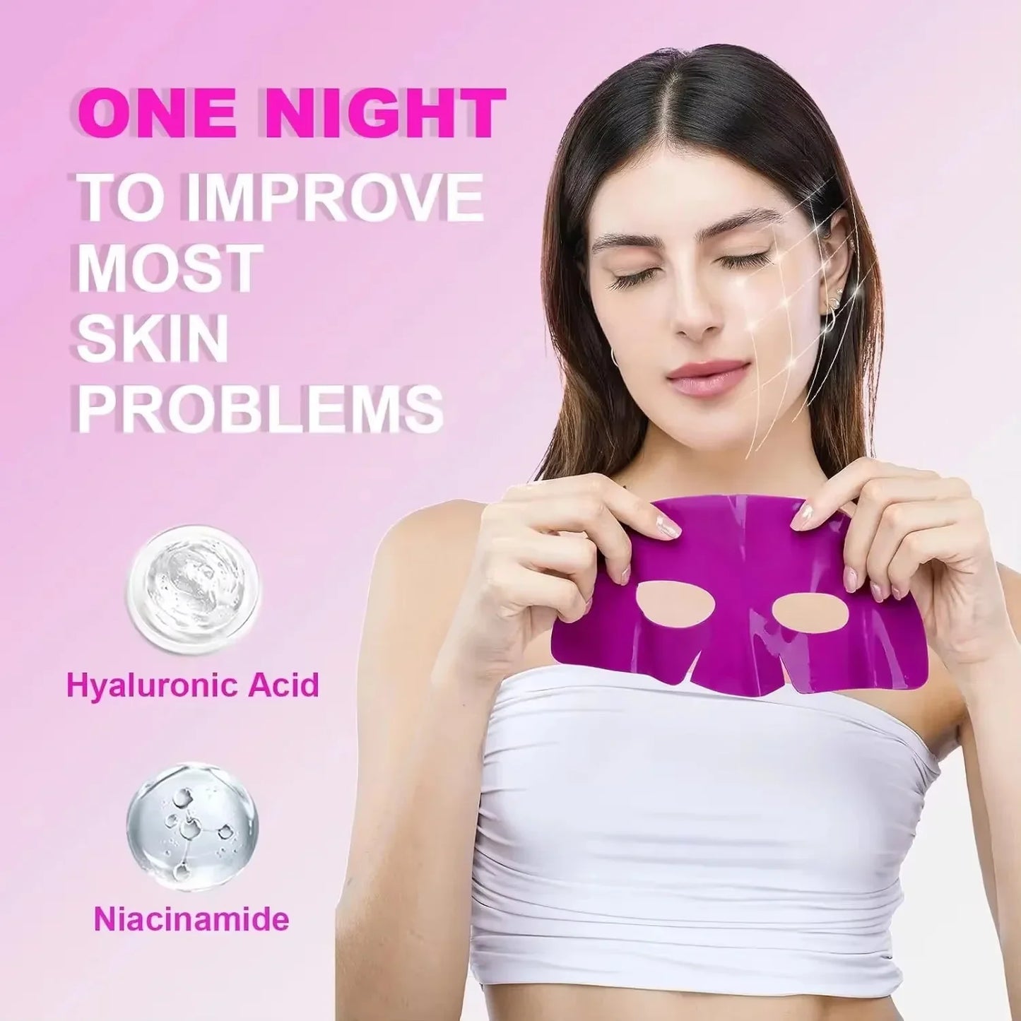 Hoygi Collagen Facial Mask – Hydrating, Firming & Brightening